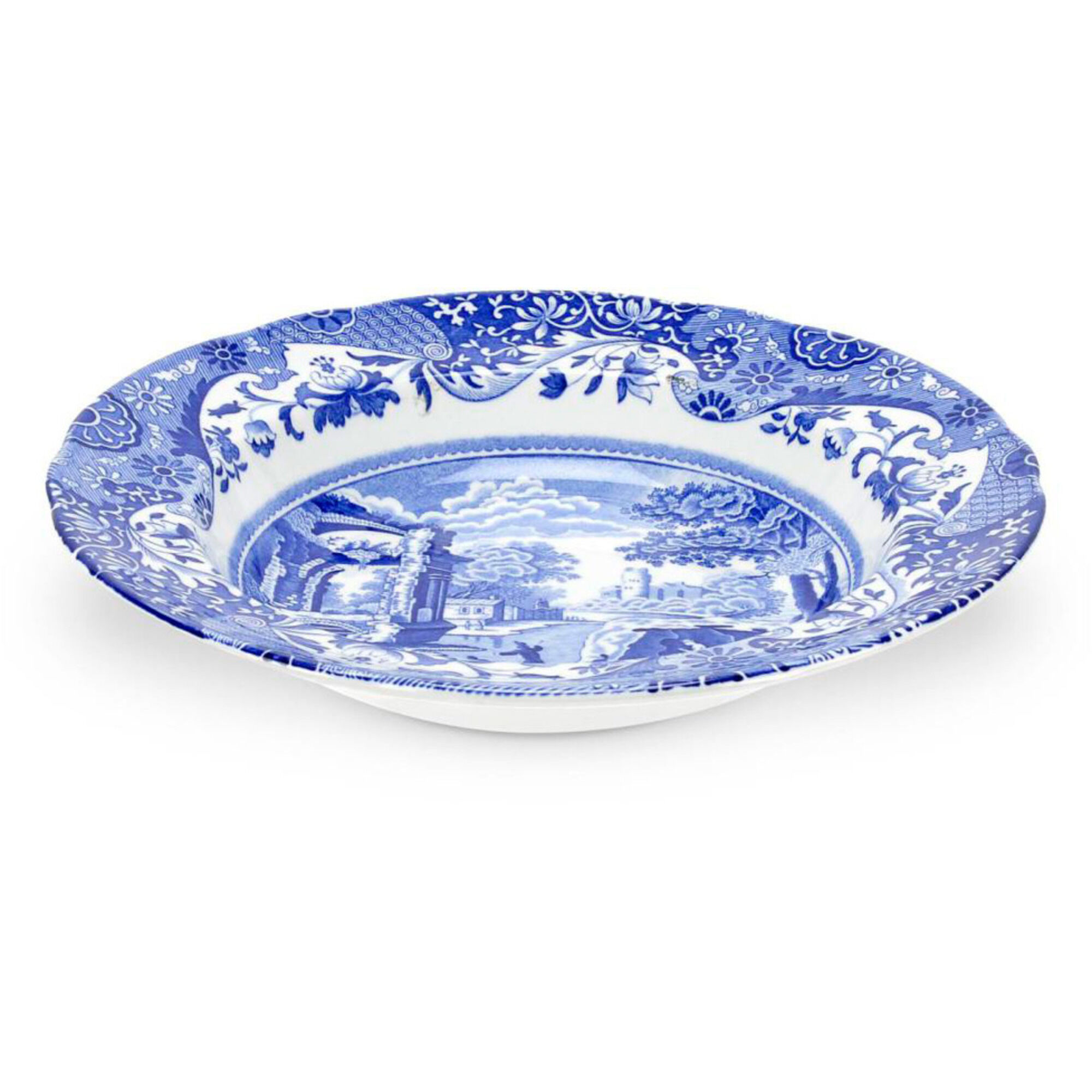 Suppetallerken 39 Blue Italian 39