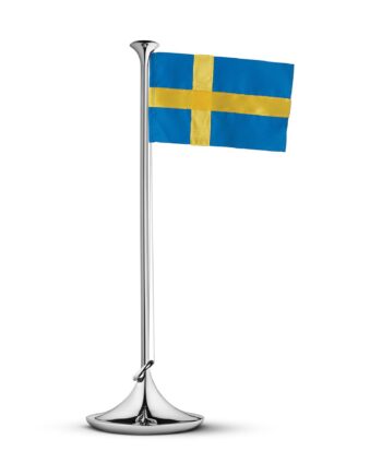Svensk Bordflag Rustfrit Stål