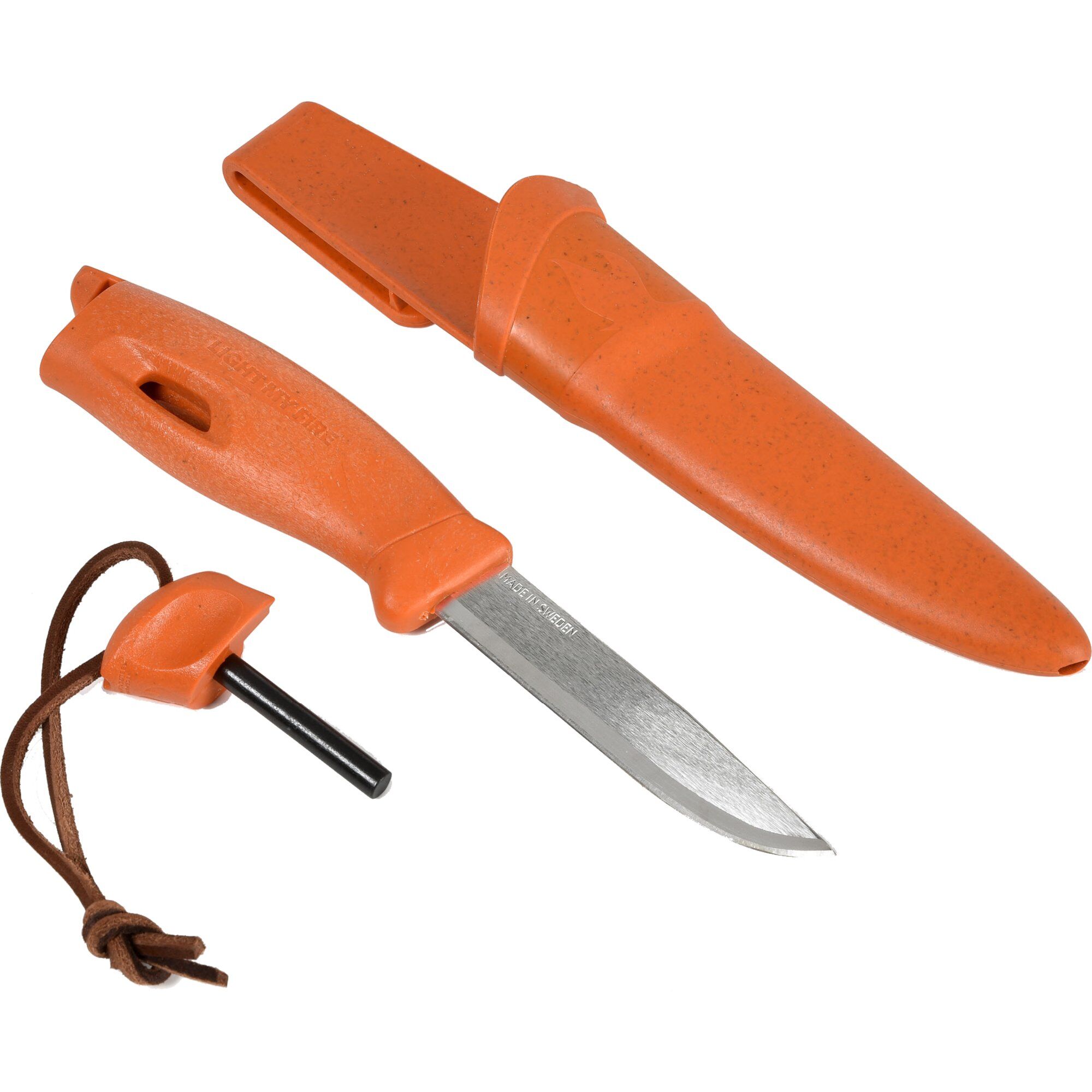 Swedish Fireknife 2in1 Rusty Orange