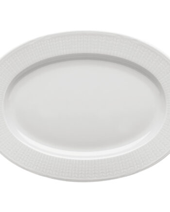 Swedish Grace Hvid Tallerken Oval 32 Cm