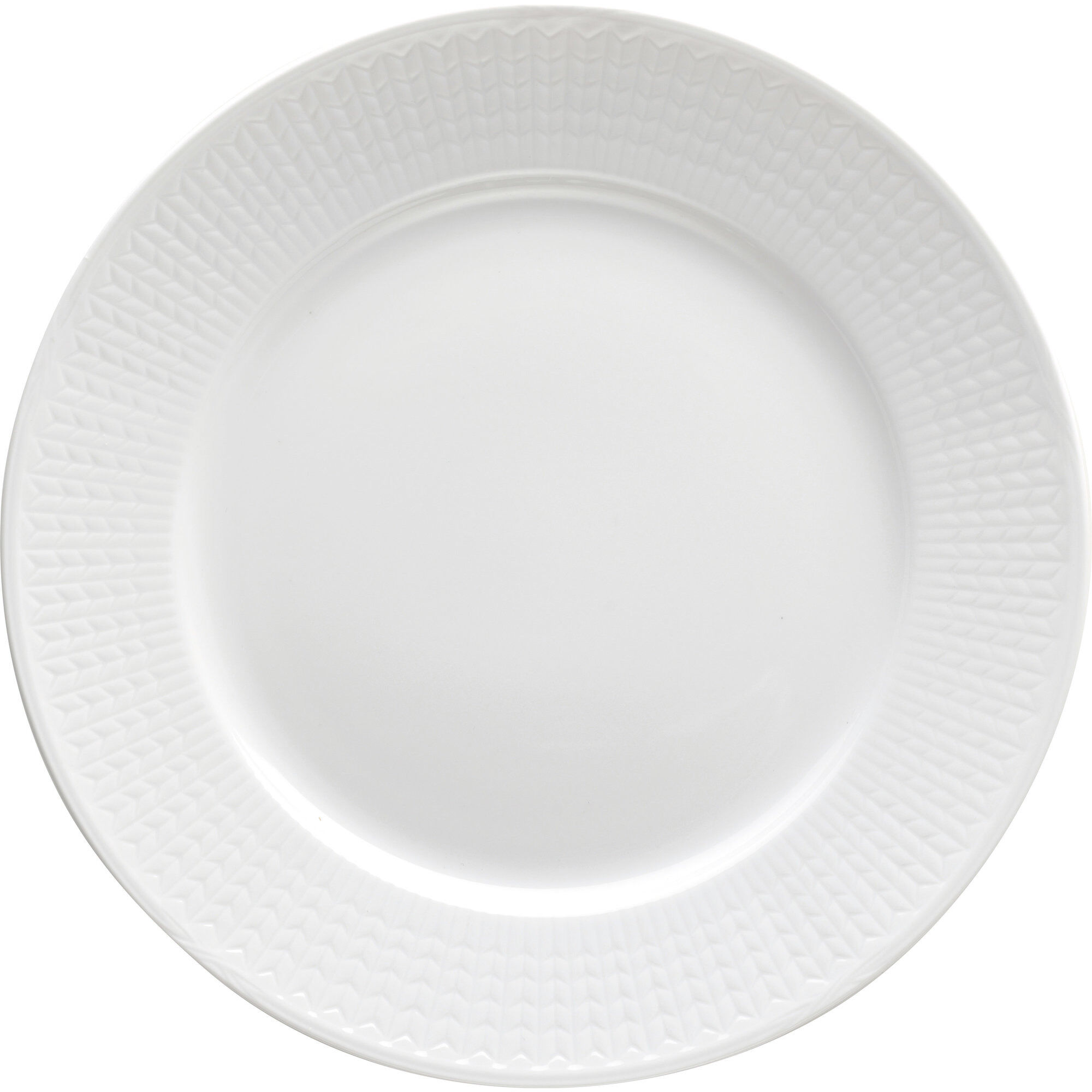 Swedish Grace Tallerken 27 Cm Hvid