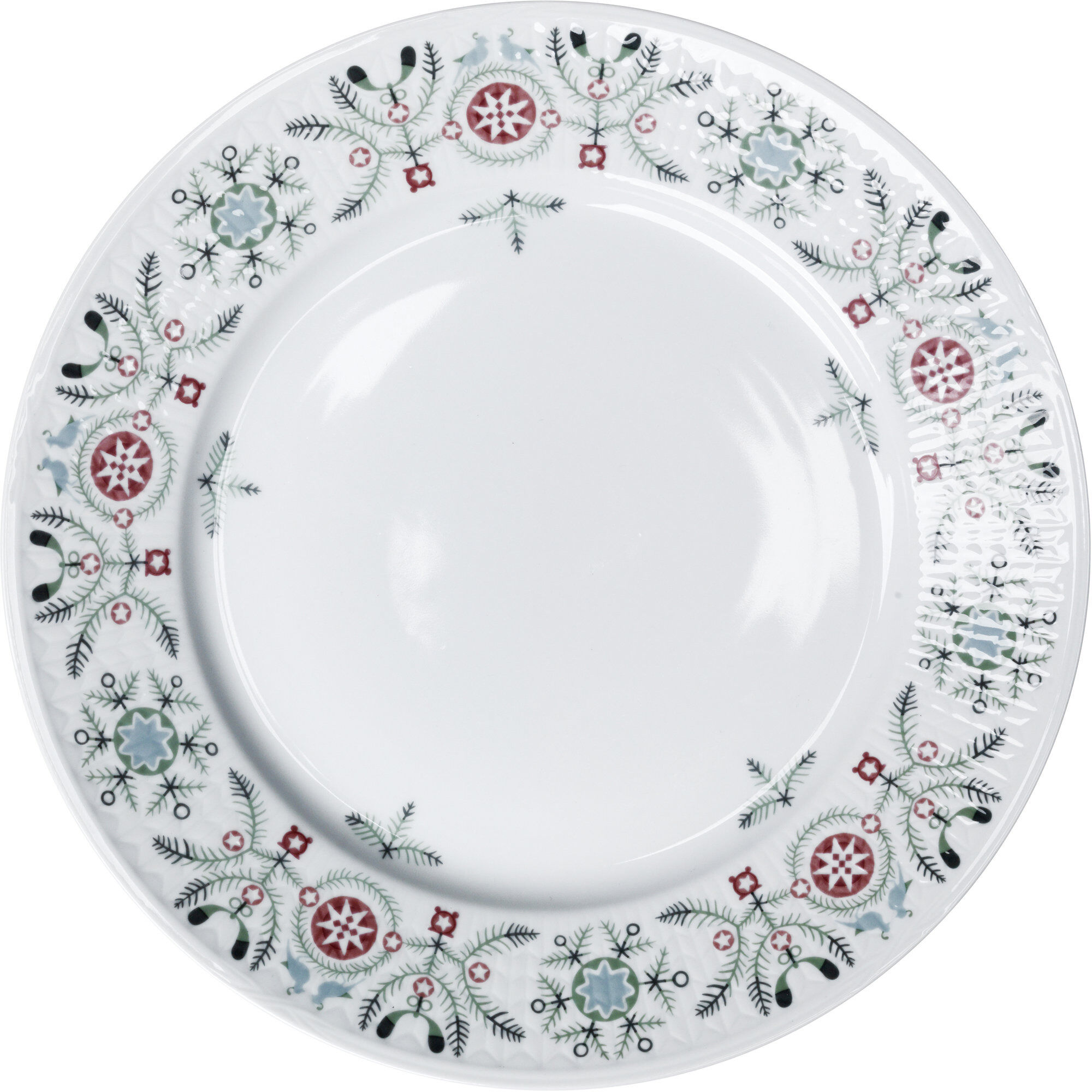 Swedish Grace Vinter Tallerken 27 Cm Porcelæn