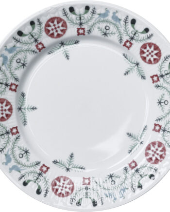 Swedish Grace Vinter Tallerken 17 Cm  Porcelæn