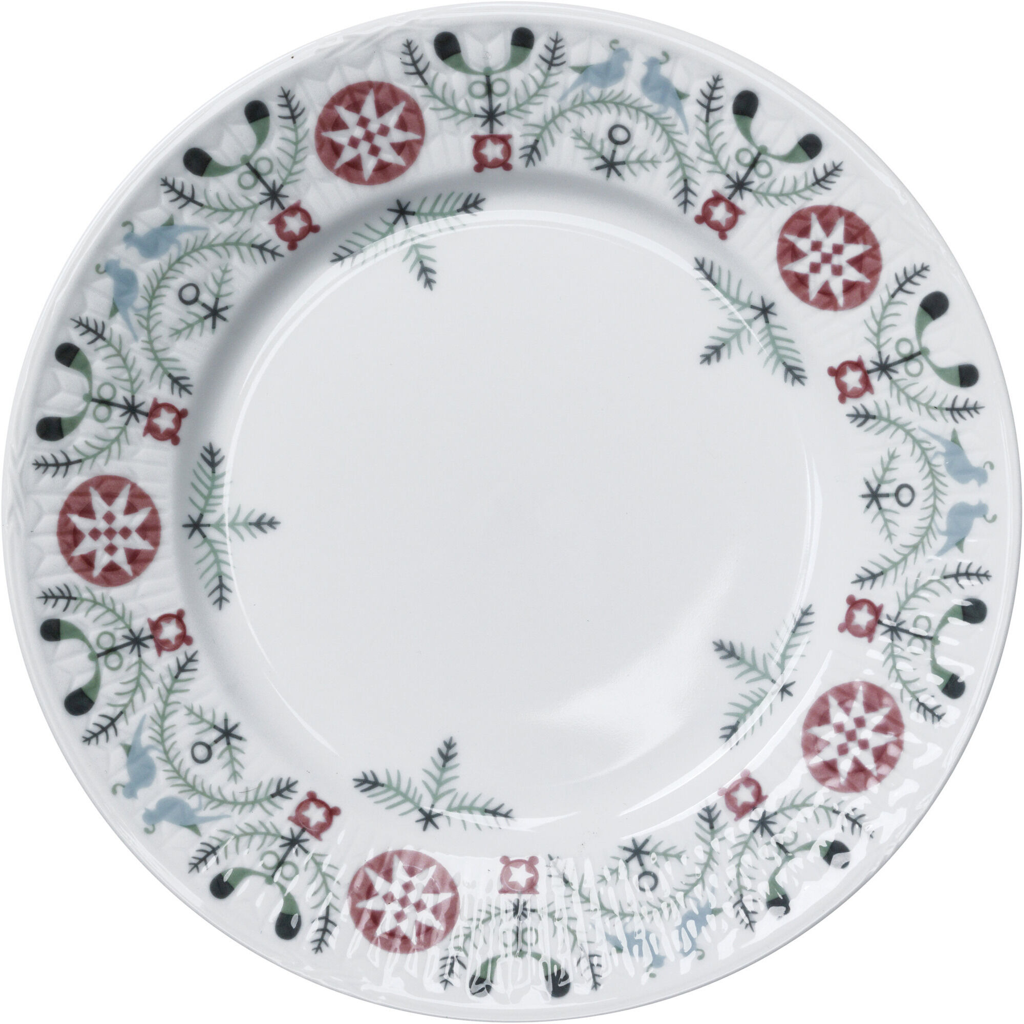 Swedish Grace Vinter Tallerken 17 Cm Porcelæn