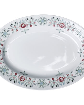 Swedish Grace Vinter Tallerken Oval 32 Cm