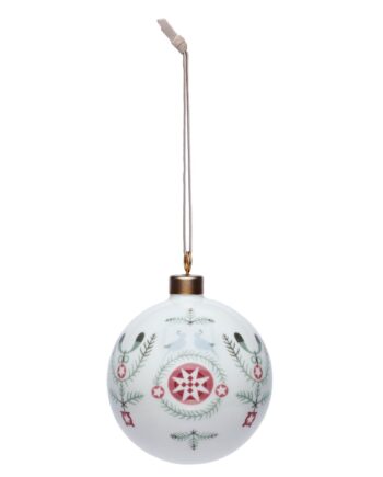 Swedish Grace Winter Julekugle   Cm