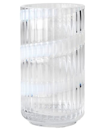 Swirl Vase 15   Cm  Hvid
