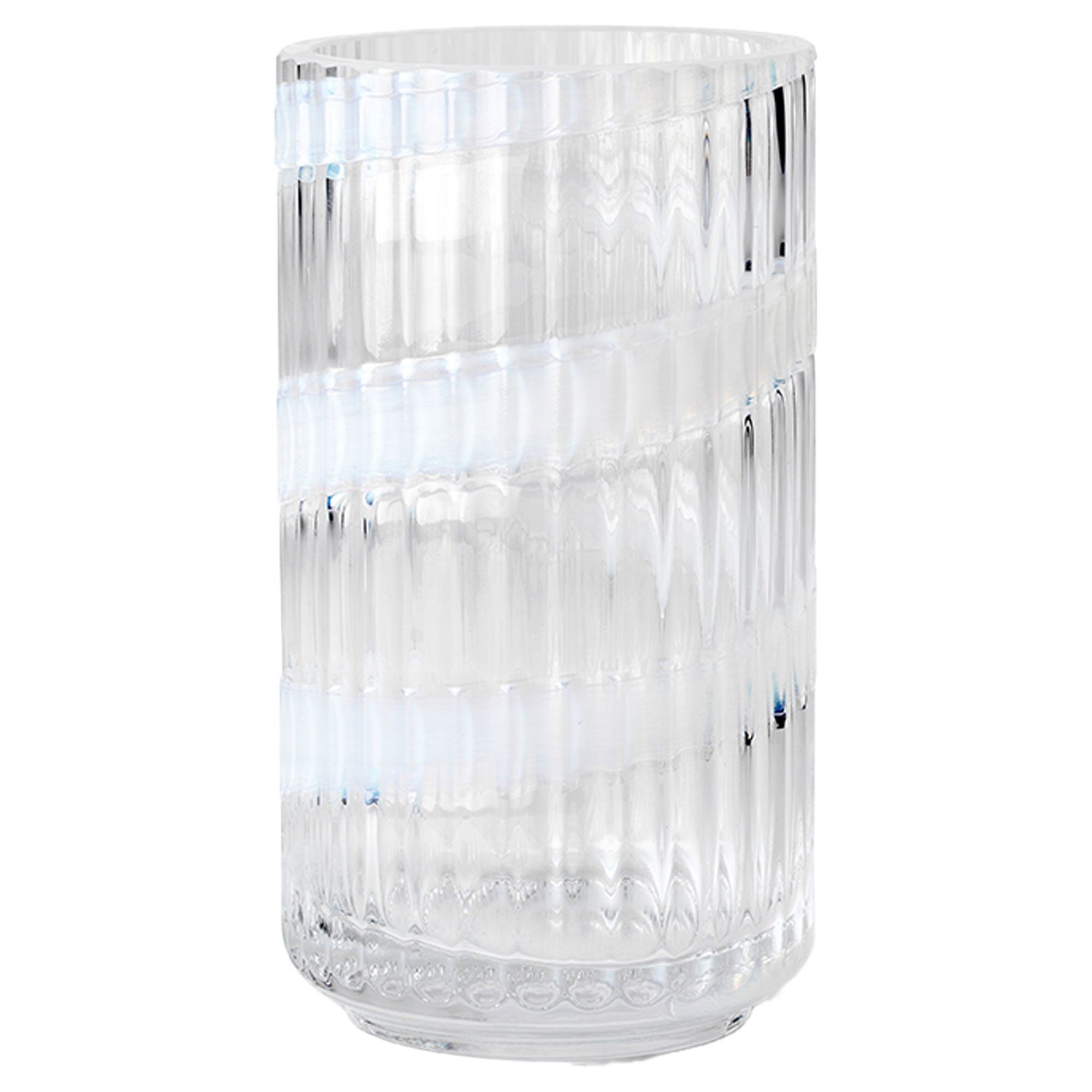 Swirl Vase 15 Cm Hvid