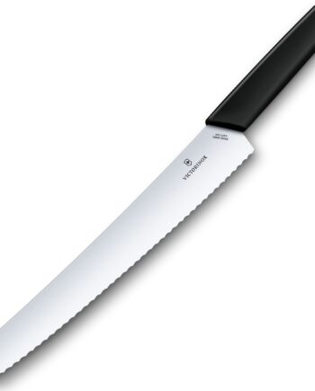 Swiss Modern Brødkniv 26 Cm  Sort