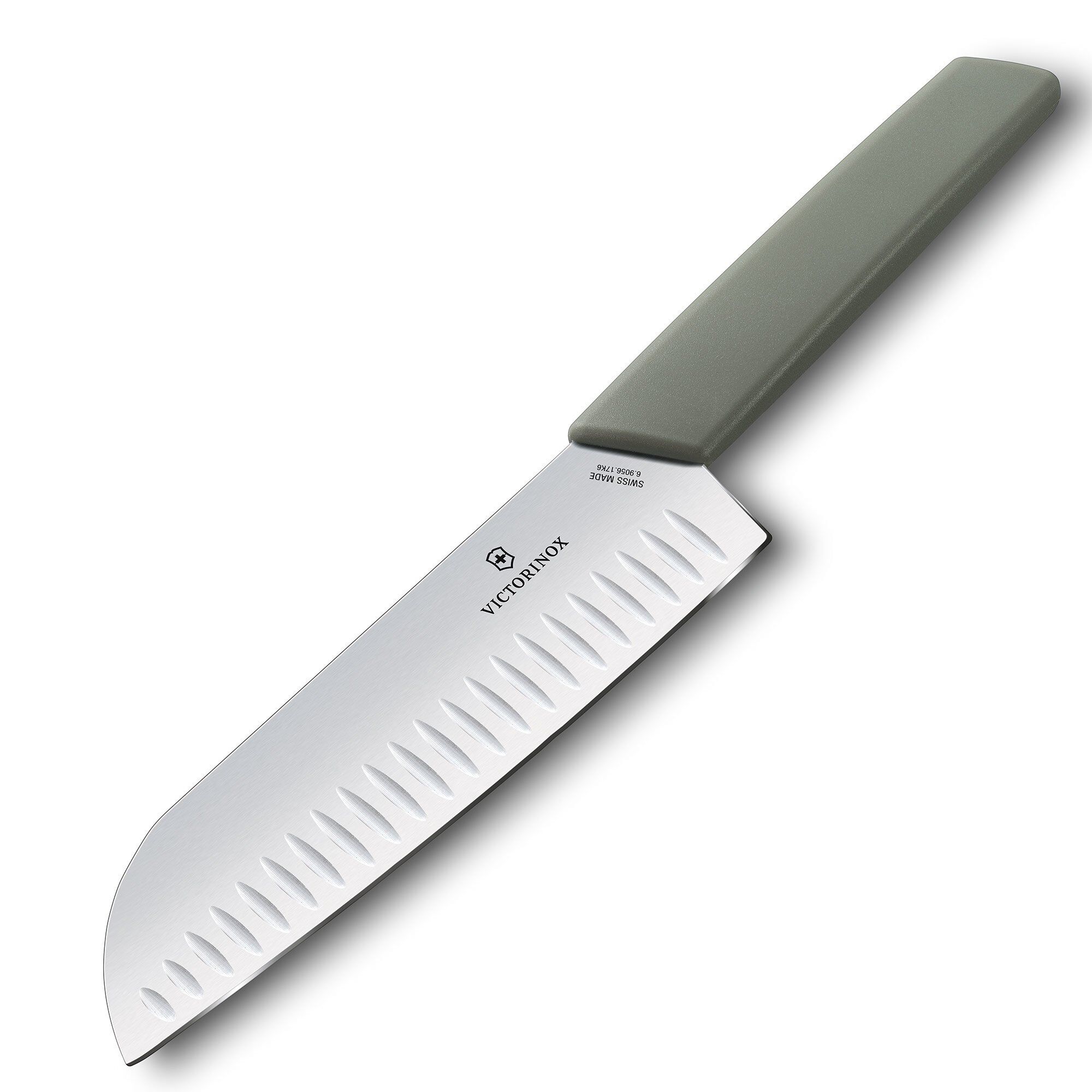 Swiss Modern Santokukniv 17 Cm Oliven