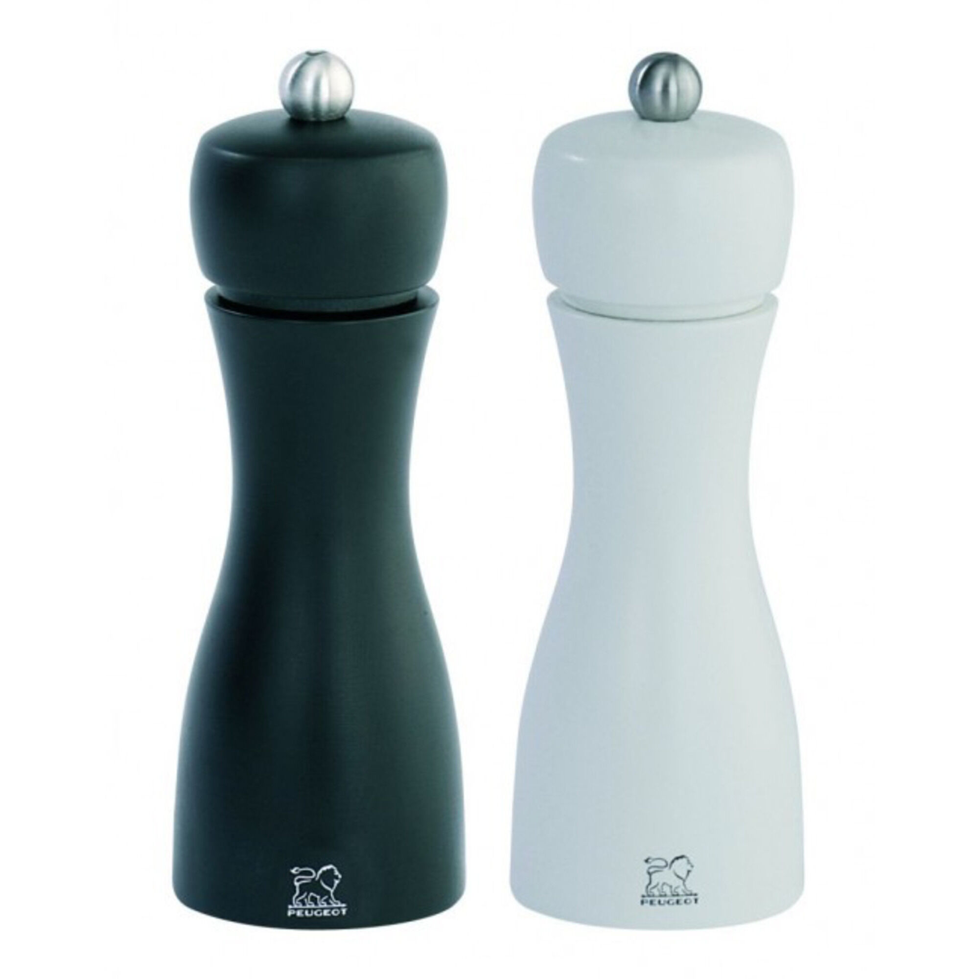 Tahiti Duo Salt Peberkværn 15 Cm Hvid Sort