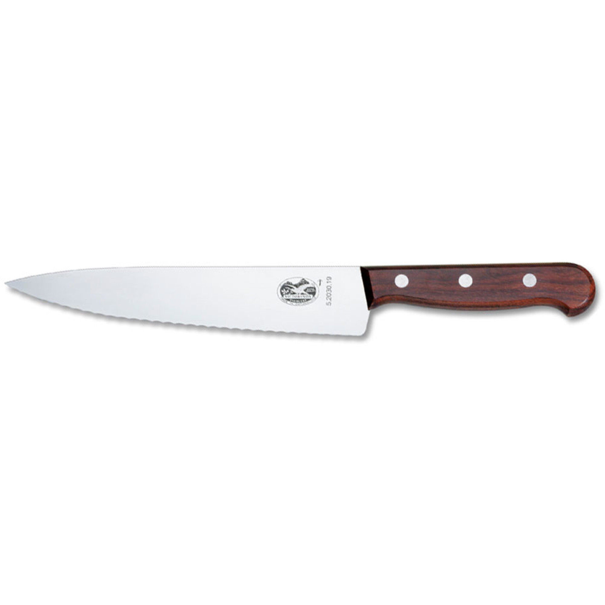 Takket Kokkekniv 22 Cm Wood
