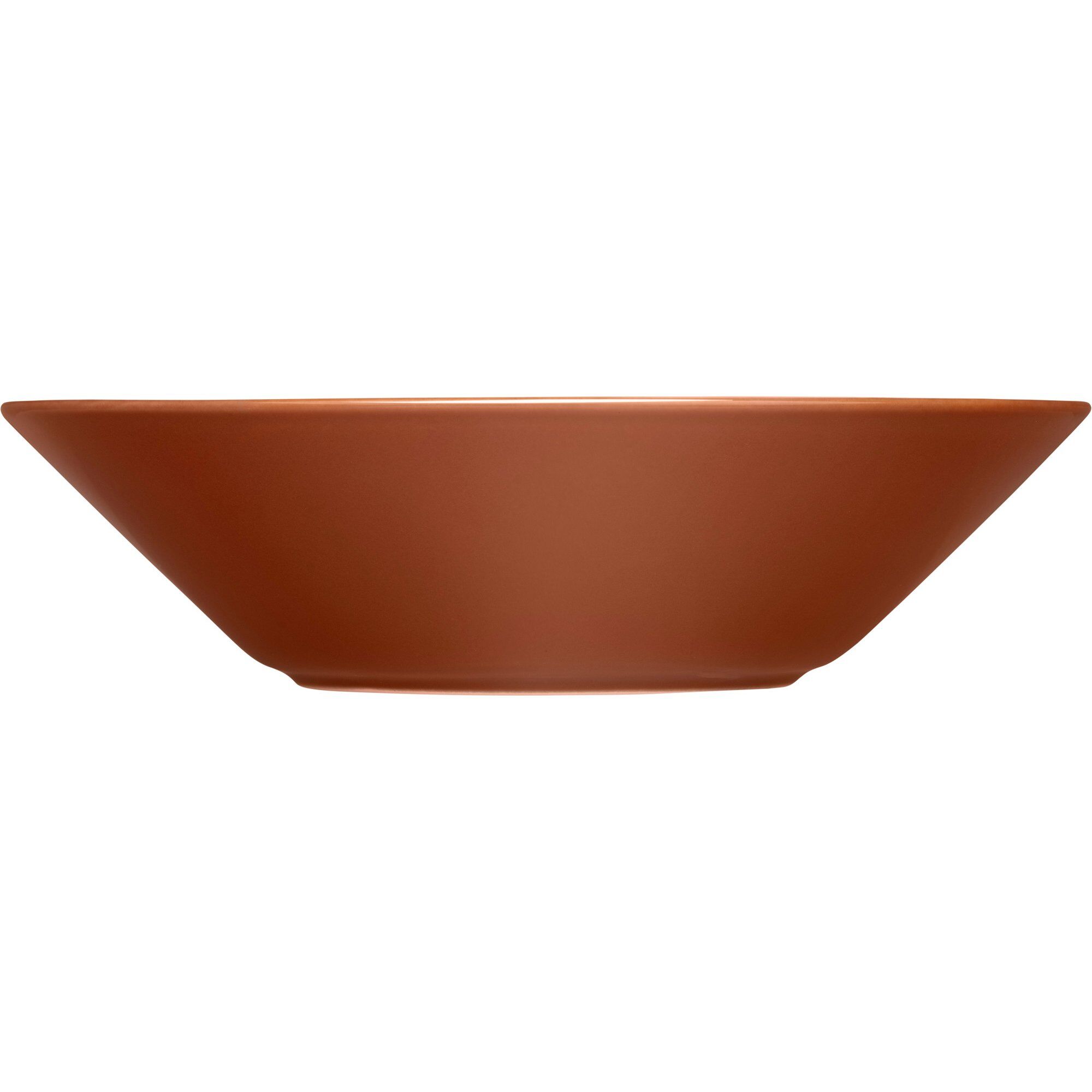 Teema Dyb Tallerken 21cm Vintage Brun