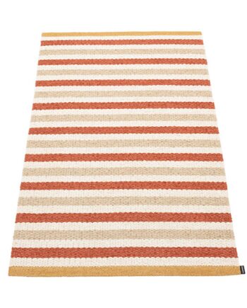 Teo Gulvtæppe 70 Cm   120 Cm  Brick Beige Vanilla