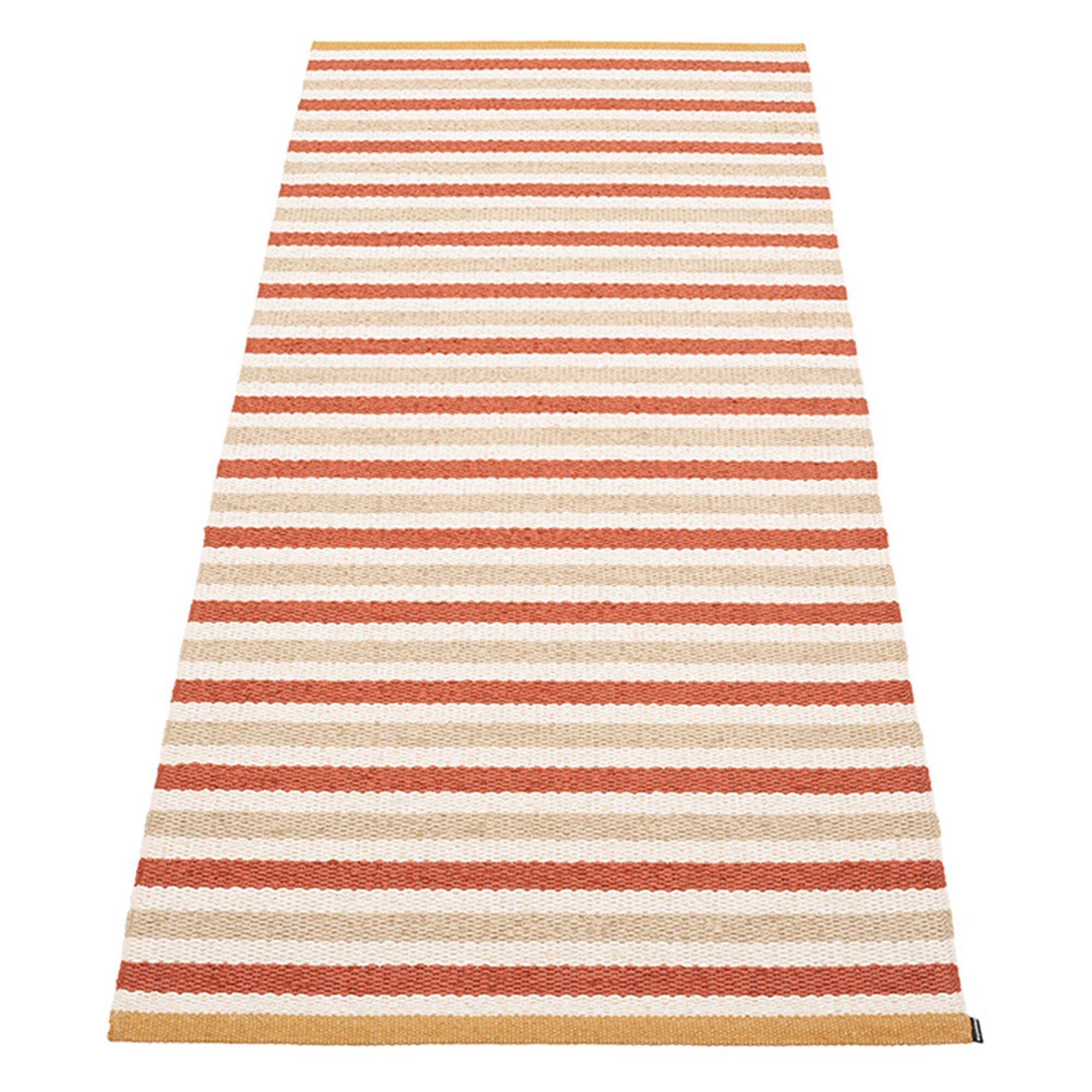 Teo Gulvtæppe 85 Cm 200 Cm Brick Beige Vanilla