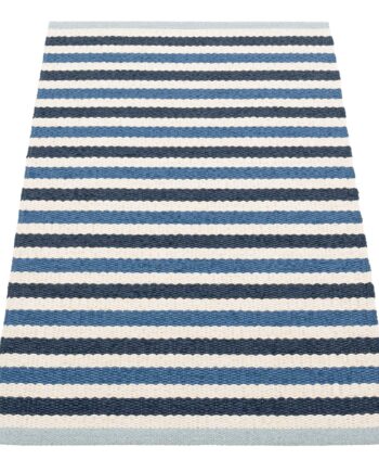Teo Gulvtæppe 70 Cm   120 Cm  Denim Blue Vanilla