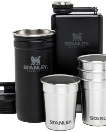 The Pre-party Shotglass   Flask Set  Sort