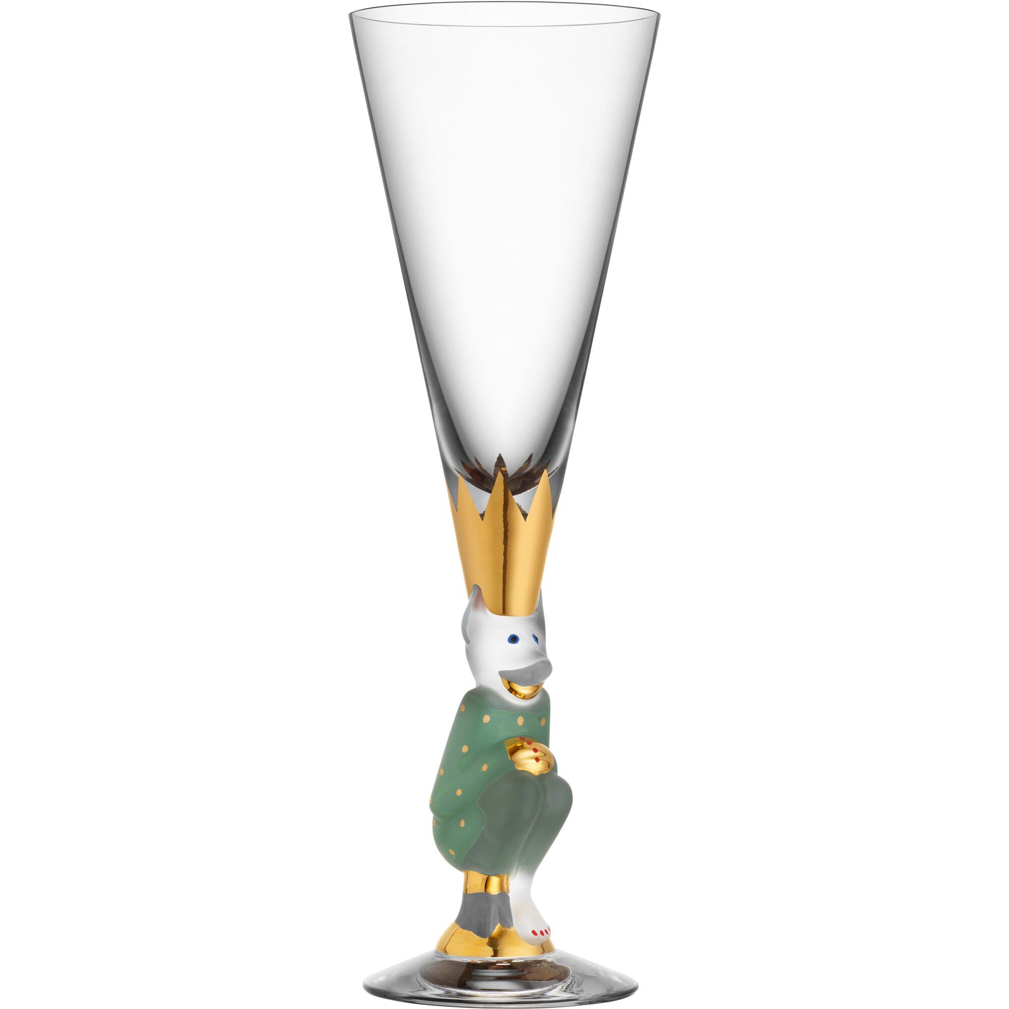 The Sparkling Devil Champagneglas 19 Cl Forest Green