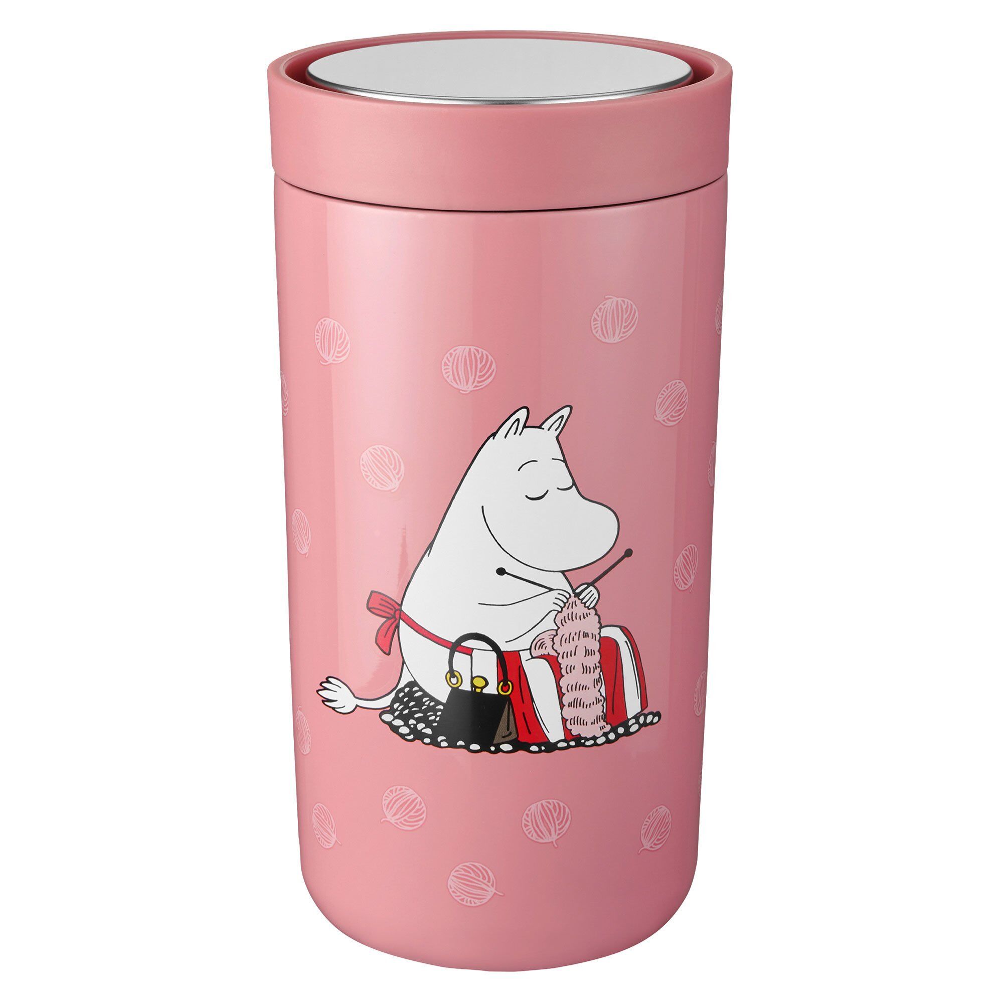 To Go Click Termokop Liter Moomin Knitting