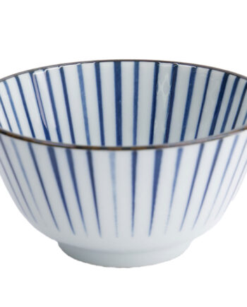 Tokyo Design Studio Natsu Tokusa Skål 350 Ml  Blå Hvid