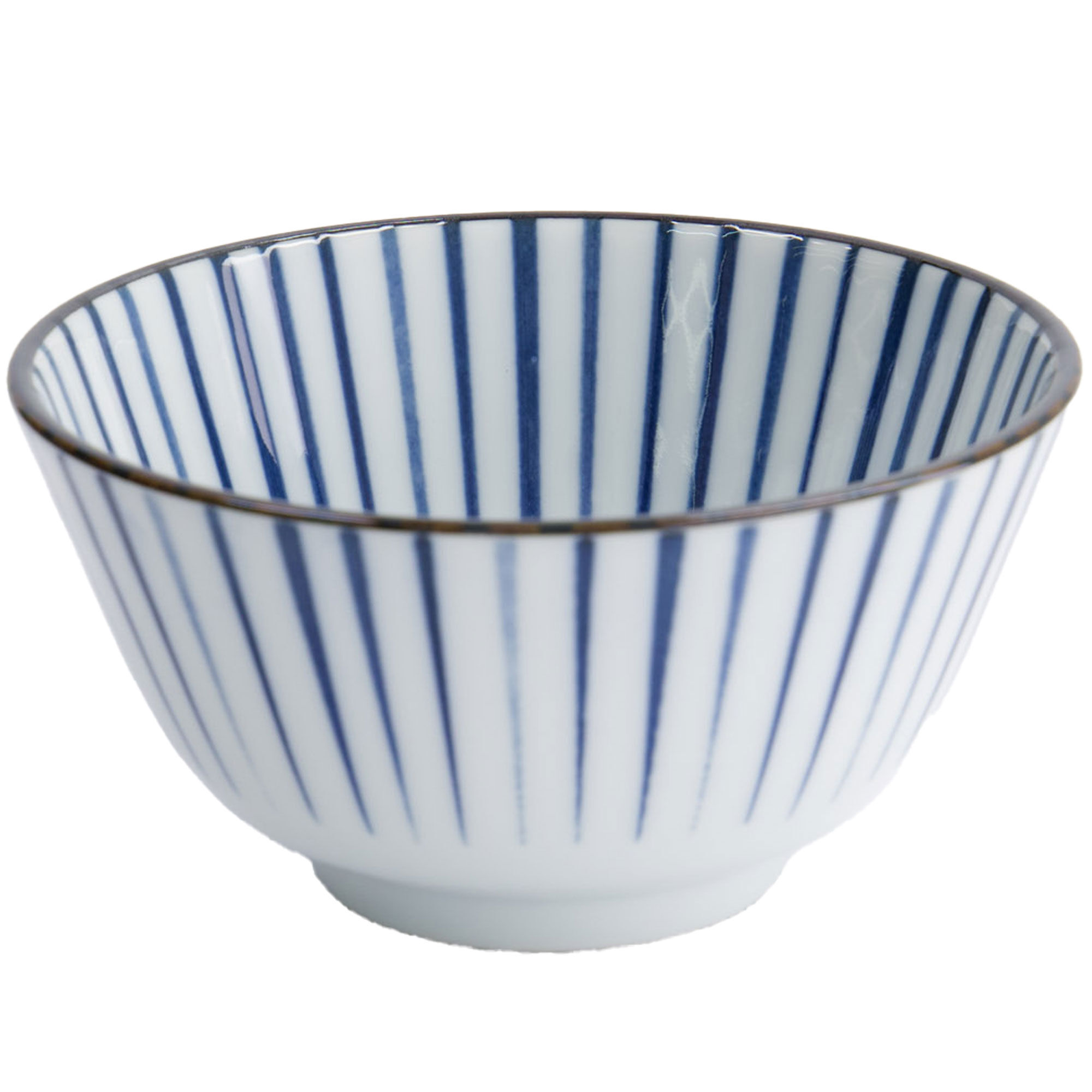 Tokyo Design Studio Natsu Tokusa Skål 350 Ml Blå Hvid