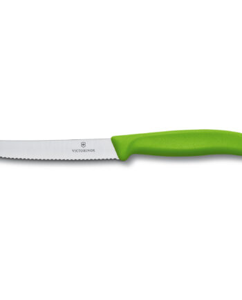 Tomat- Og Pølsekniv 11 Cm  Grøn
