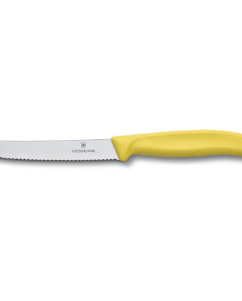 Tomat- Og Pølsekniv 11 Cm  Gul