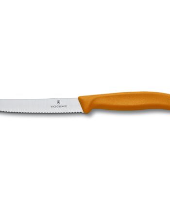 Tomat- Og Pølsekniv 11 Cm  Orange