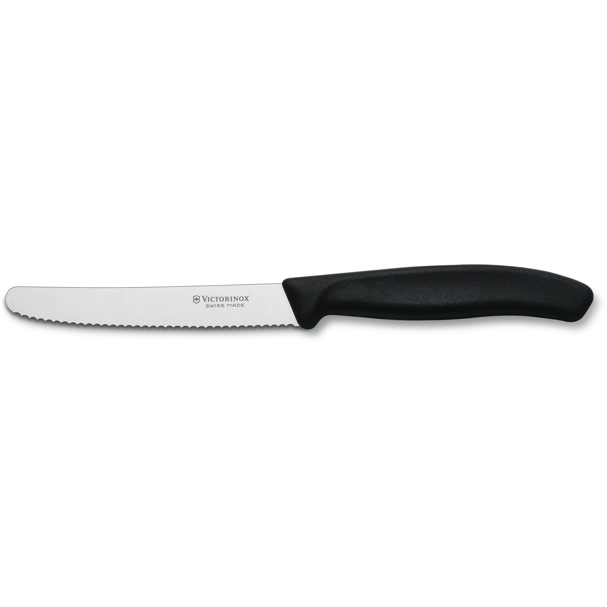 Tomat- Og Pølsekniv 11 Cm Sort