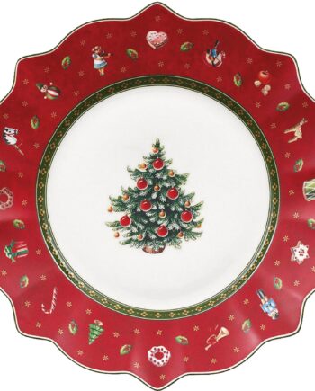 Toy 39   Delight Tallerken 22 Cm  Rød