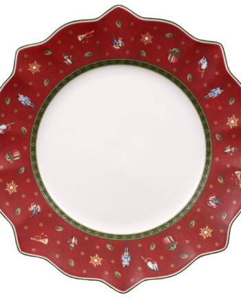 Toy 39   Delight Tallerken 28 Cm  Rød
