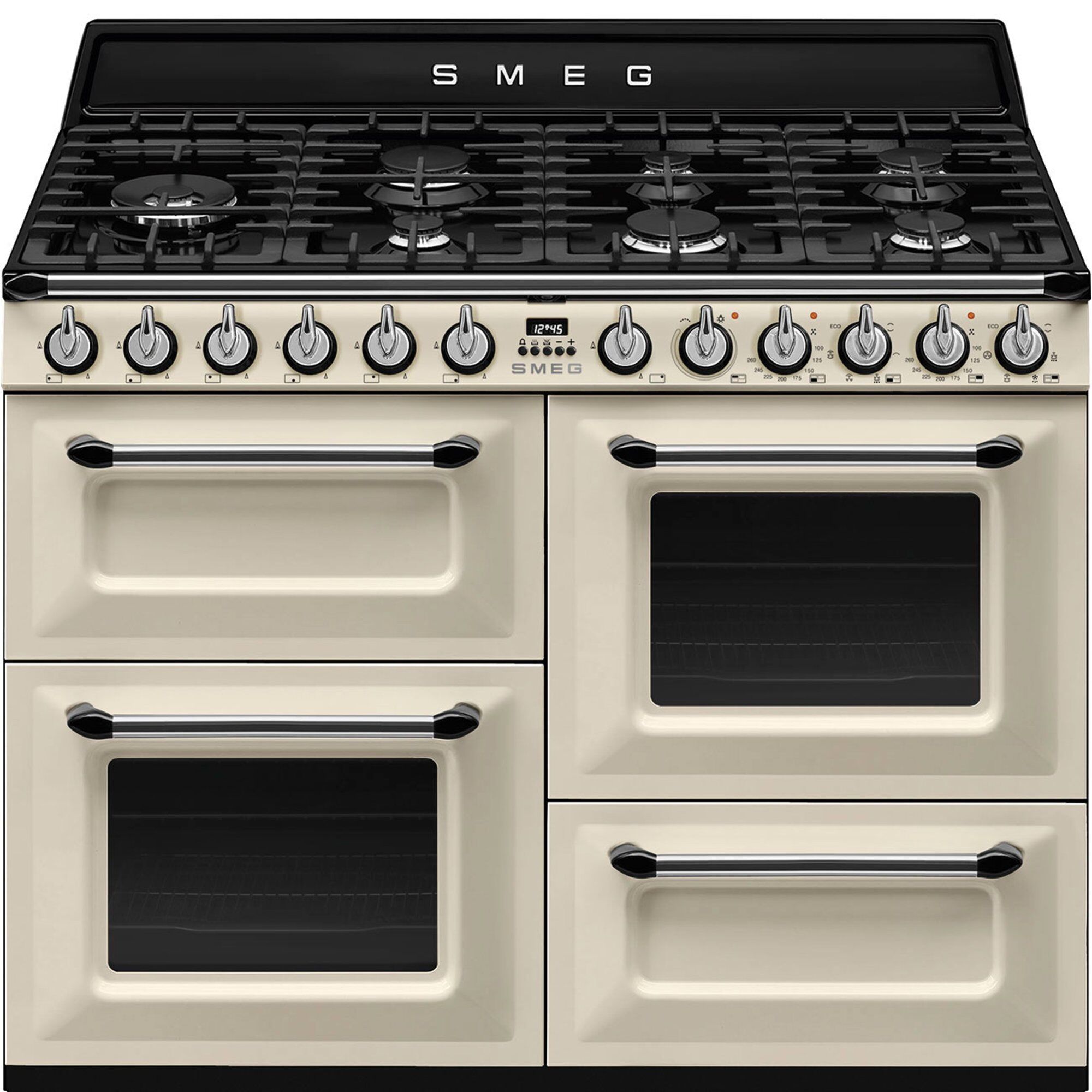 Tr4110p1 10 Victoria Gaskomfur Med Ovne 110 Cm Creme