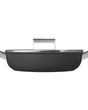 Traktørpande   Låg 28 Cm  Sort
