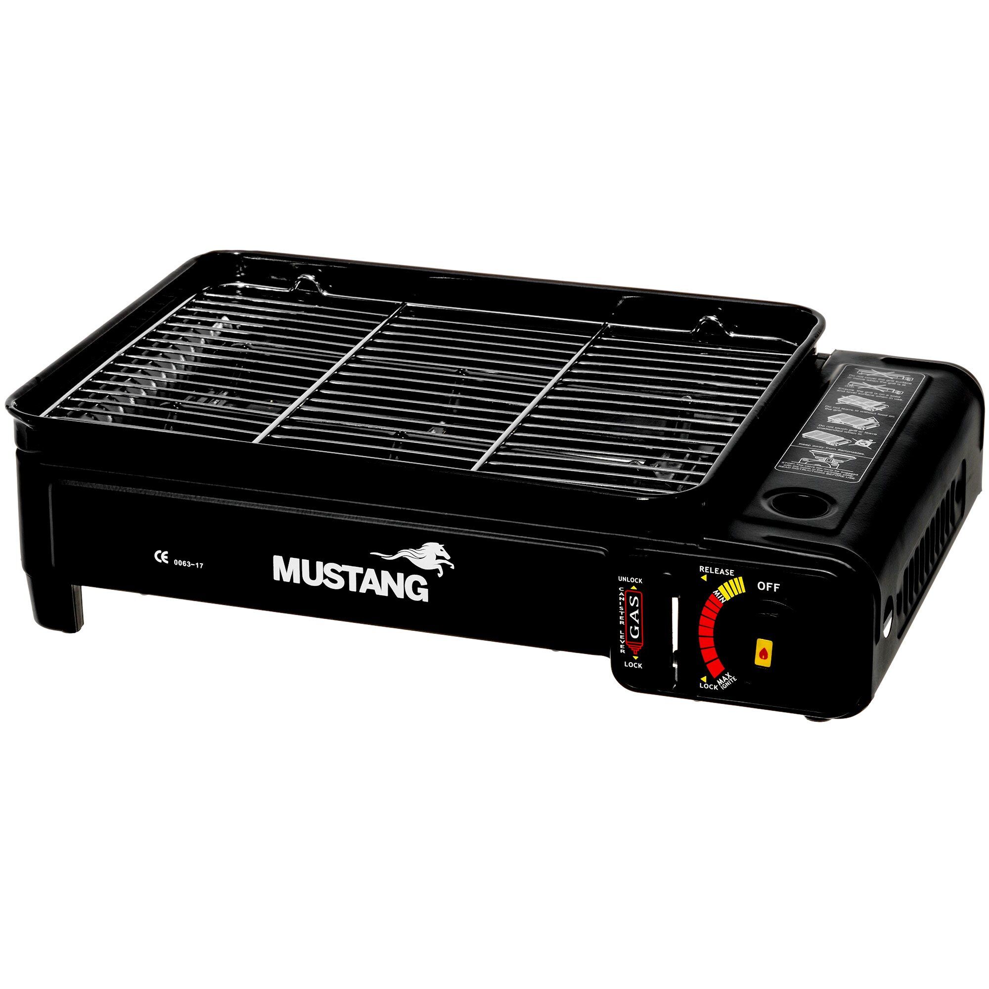 Transportabel Gasgrill Caravan Sort