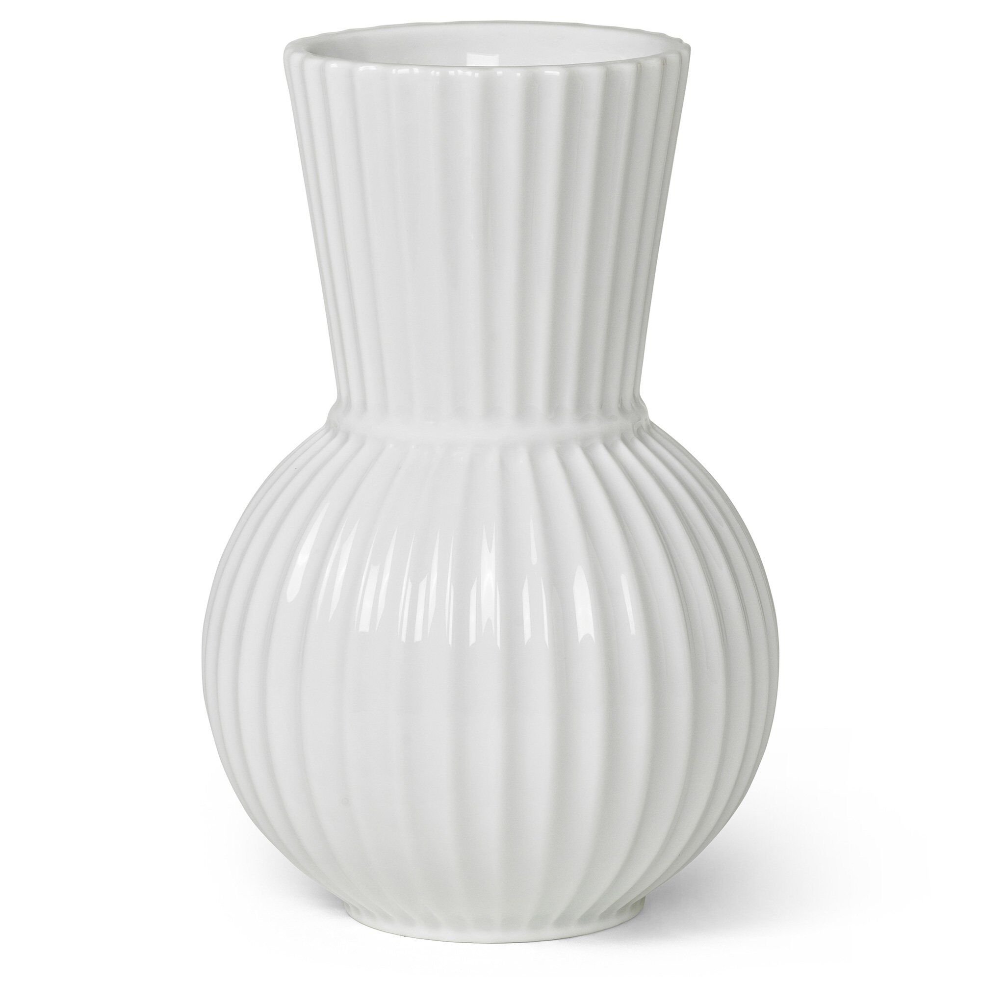 Tura Vase 18 Cm Hvid
