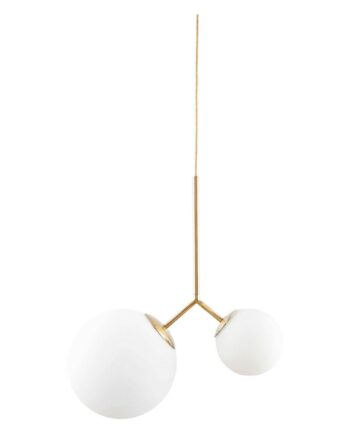 Twice Lampe  Hvid