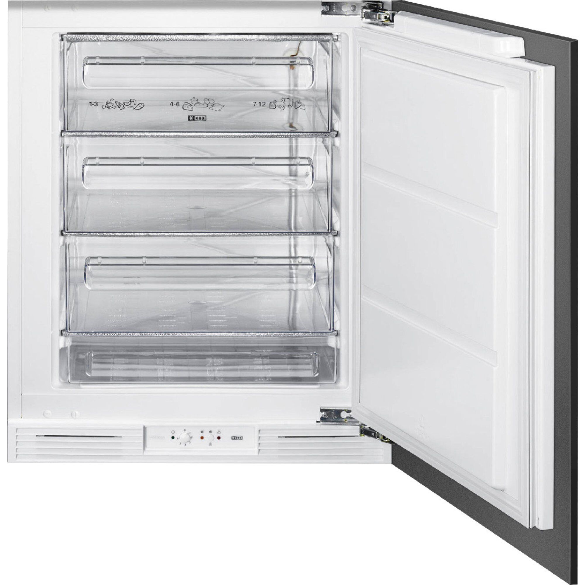 U8f082de Integreret Fryser 82 Cm