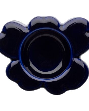 Unikko Shape Fyrfadsstage 10     Cm  Cobalt
