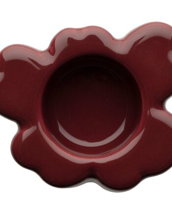 Unikko Shape Fyrfadsstage 10     Cm  Rød Brun