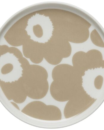 Unikko Tallerken  13   Cm  Hvid Beige