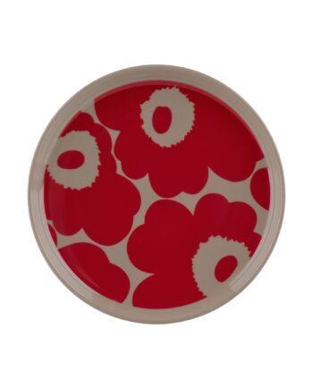 Unikko Tallerken 13   Cm  Terra Red