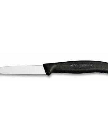 Urtekniv Med Nylonskæfte   Sort  8cm