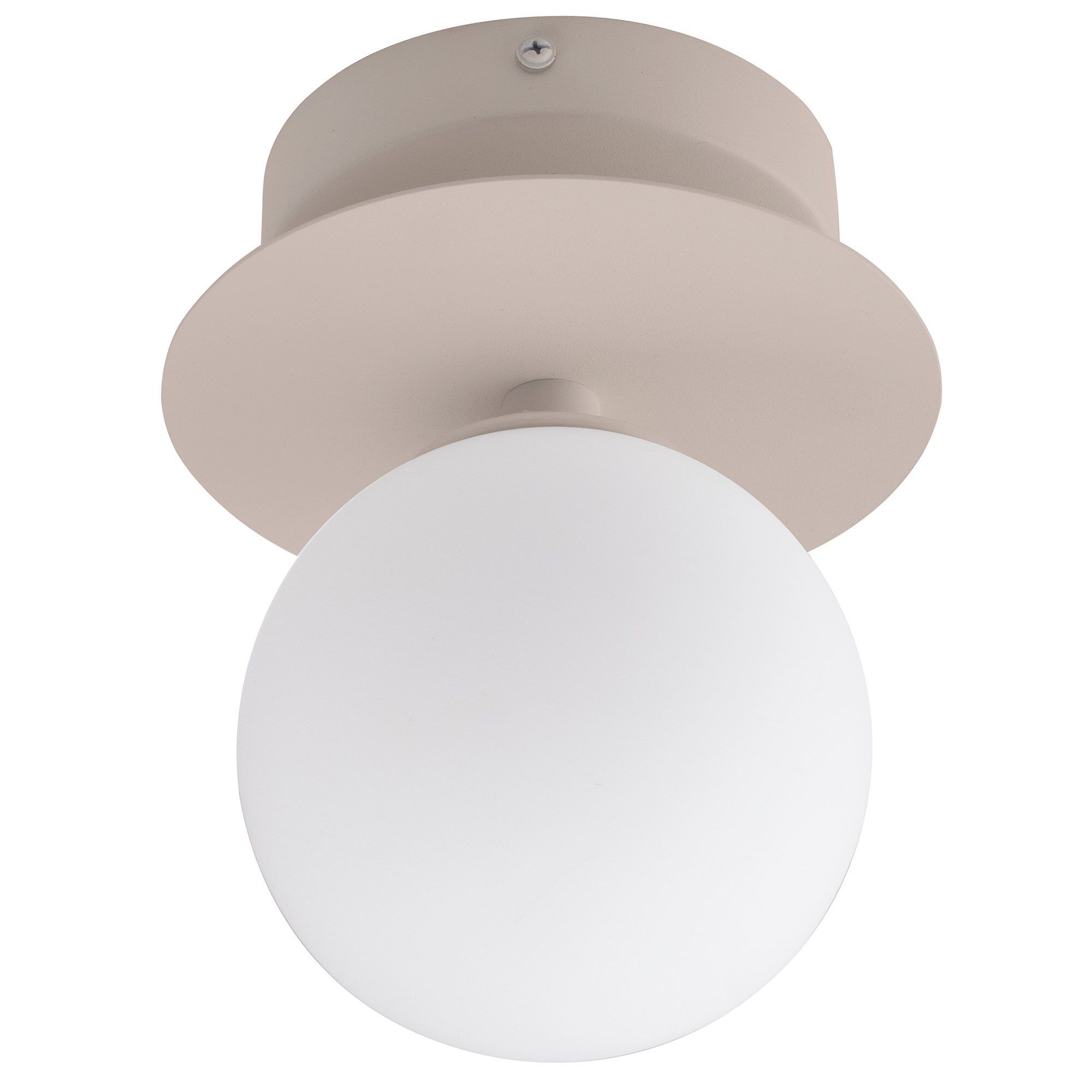Væglampe Loftslampe Art Deco 24 Cm Mud Hvid