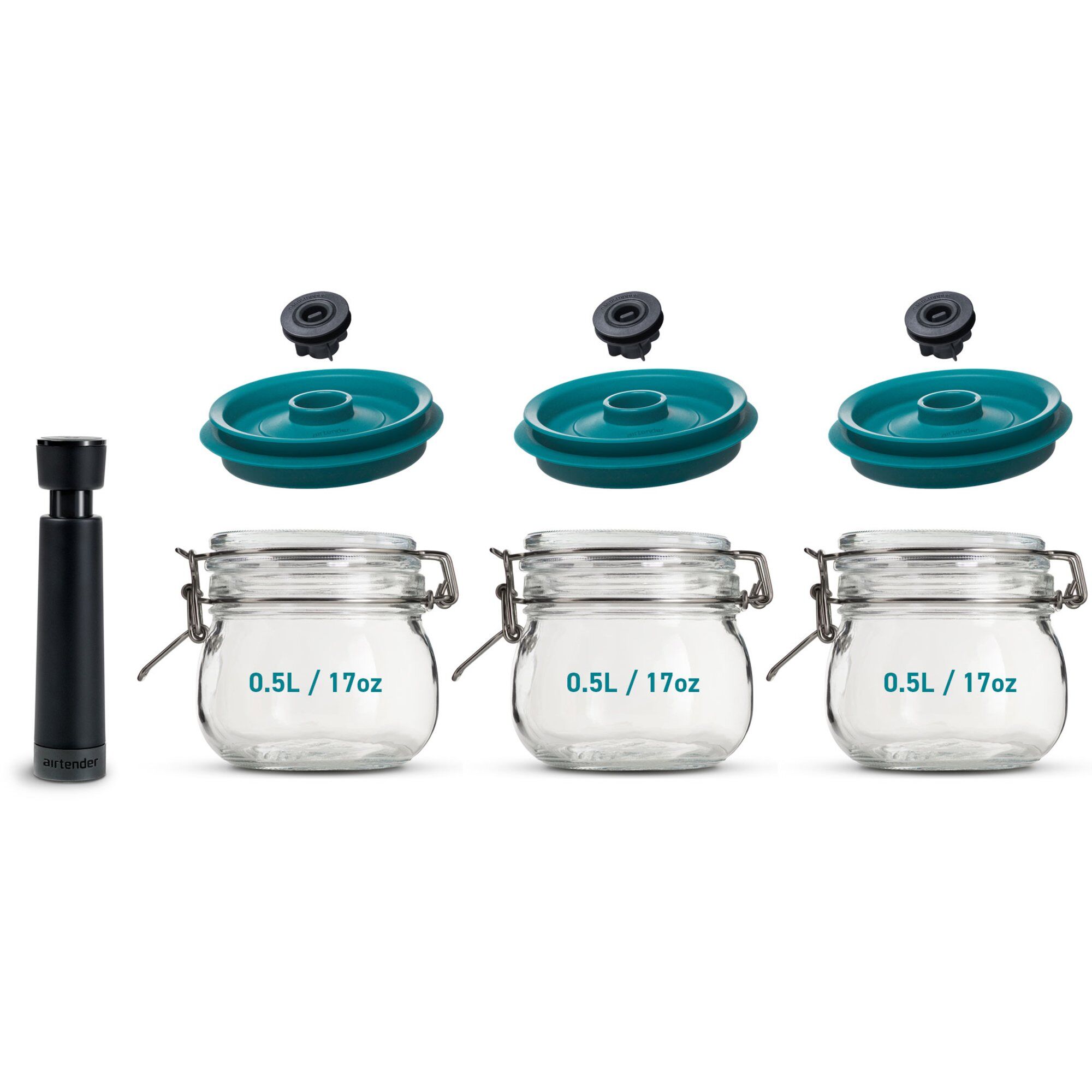 Vakuumforsegler Beholdere Liter