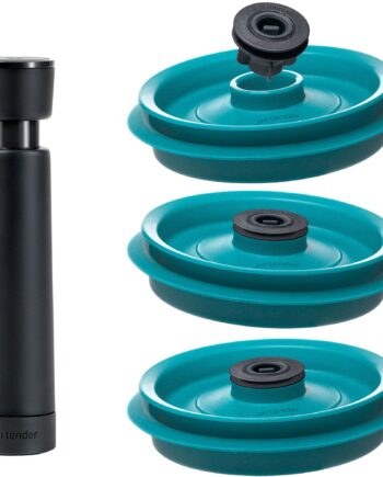 Vakuumsæt Med Pumpe  Låg Og Vakuumstoppers