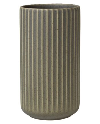 Vase 20   Cm  Olivengrøn