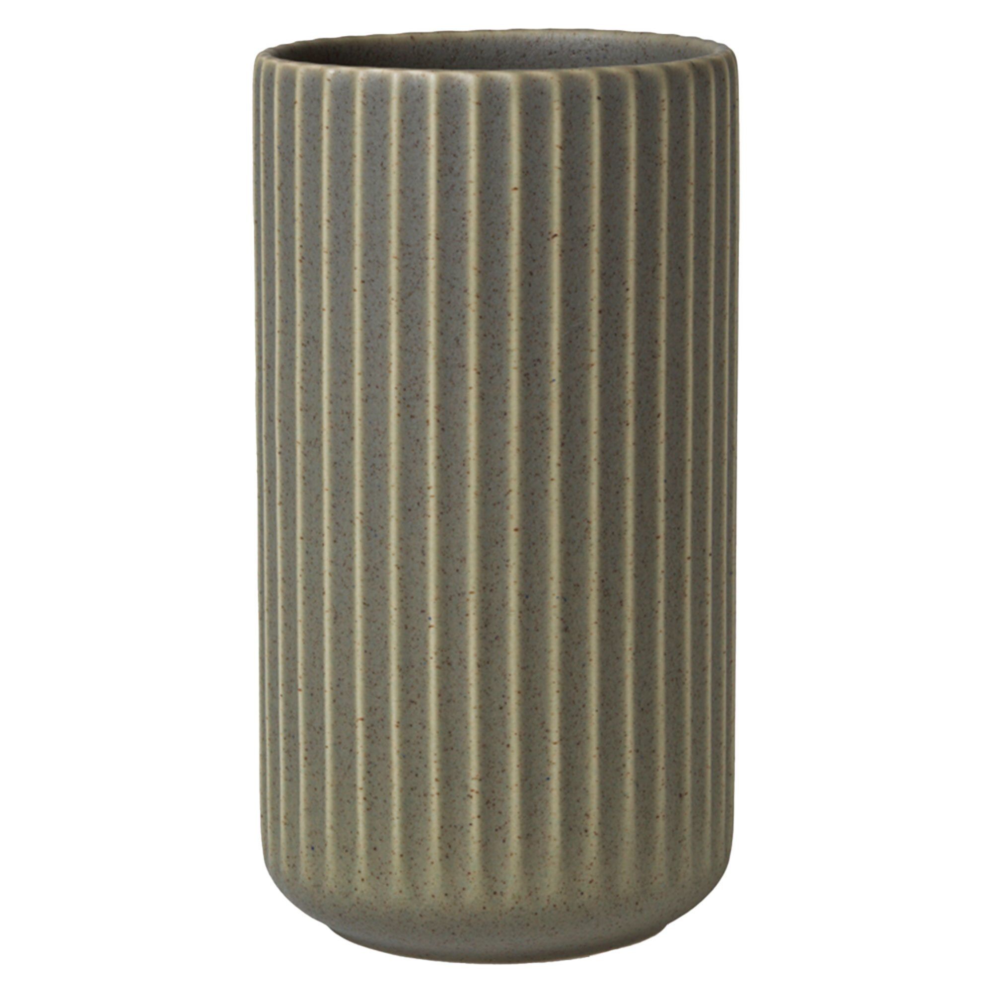 Vase 20 Cm Olivengrøn