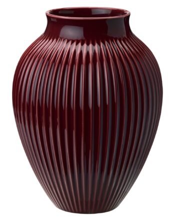 Vase 27 Cm  Ripple Berry