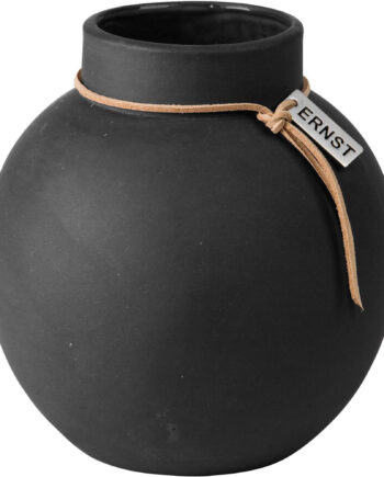 Vase Mørkegrå 14 Cm