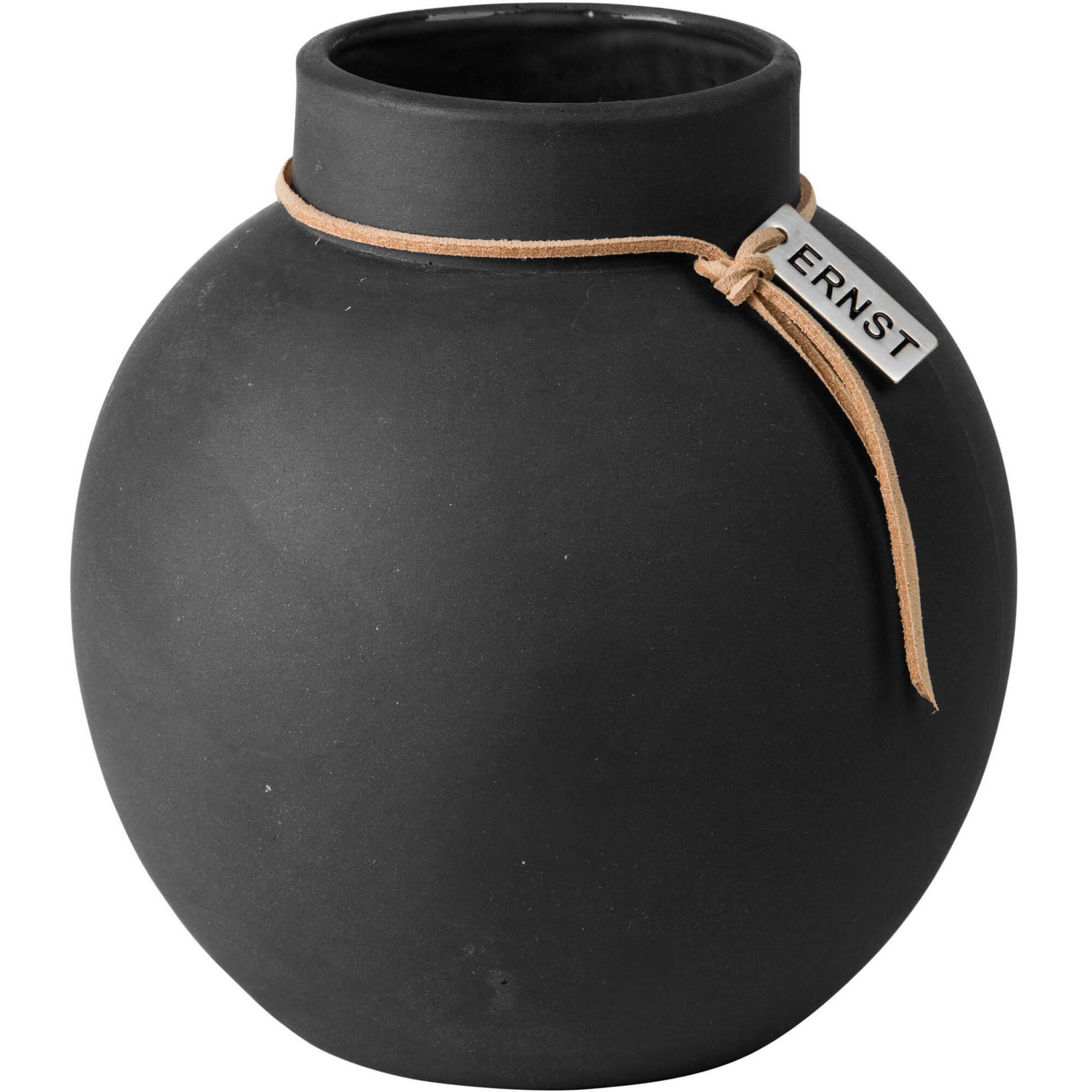 Vase Mørkegrå 14 Cm